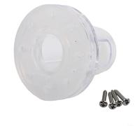 Boat Self Bailing Valve 1-1/8 Inch Anti-Backflow | Auto opens to drain, closes to block seawater, keeps cabin dry, fits 1-1/8 inch holes