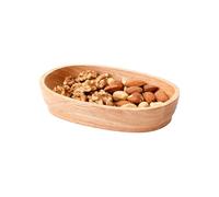 Boat Shaped Tray - Boat Shaped Serving Bowl, Wooden boats shape trays, Decorative Vintage Solid Wood Tray Food Container, Serving Plate Salad Fruit Bowl for Bread Sandwiches Sauces Meal Fruit