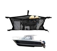 Boat Storage Bag, Life Vest Organizer, Adjustable Strap System, Triple Compartment Divider, Ideal for Kayaking Pontoon Scuba Snorkeling Rafting Gear Transport, Color: Black