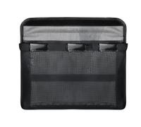 Boat Storage Bag, Reflective Marine Mesh, No-Drilling Tackle Organizer, Waterproof Boating Accessory for Tool Key Flashlight Life Jacket Fishing Tackle Onboard Convenience Use, 34.04x24.89 Cm