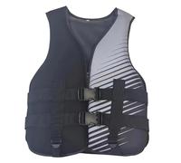 Boat Swimming Vest for Adults, High Buoyancy Breathable Swimming Vest, Adjustable Safety Floatation for Boating Fishing Surfing Water Sports Activities Men Women(Black,S)