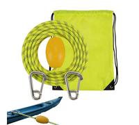 Boat Tow - Heavy Duty Rope, Floating Reflective Line with Stainless Steel