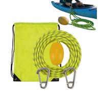 Boat Tow Rope | Floating Reflective Docking Harness with Stainless Steel Ho