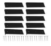 Boat Trailer Slides For Bunks - ABS 10 Pieces Set | 3x10in Heavy Duty Glide Bunk Enders | Launching And Loading Aid For Boat On/Off Trailer Marine Traīler Use Unloading A Breeze.