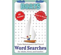 Boat Word Search Puzzle Book: Word Searches with Easy to Read Print about Boat Travel, Boat Maintenance, Boat Parts, and More | 6x9 inches, 100+ pages ... Gift for Vacations, Holidays, and Free Times