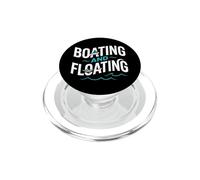 Boating and Floating Summer Lake Trip Vacation Fishing Lover PopSockets PopGrip para MagSafe