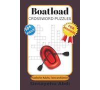 BOATLOAD CROSSWORD PUZZLES: 60 High-Seas Word to Keep Your Brain Afloat puzzles for Adults, Teens and Seniors