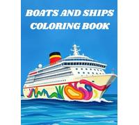 Boats and Ships coloring book