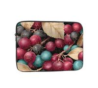 BOAXXL Fruit of the Night - Bolsa para laptop, ligera y compacta, adecuada para viajes y trabajo universitarios, Black, 17 inch