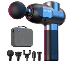 BOB AND BRAD C2 Pistola de Masaje, Pistola de Percusión para Tejidos Profundos, Masajeador Muscular de Mano con 5 Velocidades para Gimnasio en Casa, Entrenamiento en la Oficina, Gran Regalo