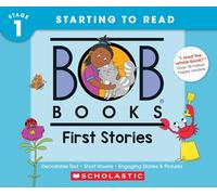 Bob Books First Stories: Phonics, Ages 4 and Up, Kindergarten Stage 1: Starting to Read (Bob Books, Stage 1, Starting to Read)