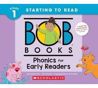 Bob Books Phonics for Early Readers: Phonics, Ages 4 and Up, Kindergarten Stage 1: Starting to Read (Bob Books, Stage 1: Starting to Read)