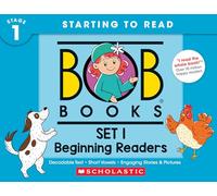 Bob Books - Set 1: Beginning Readers Hardcover Bind-Up Phonics, Ages 4 and Up, Kindergarten (Stage 1: Starting to Read)