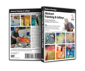 Bob Burridge - DVD de pintura abstracta y collage World Of Art