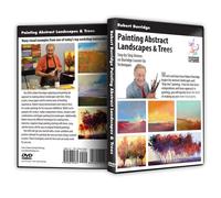 Bob Burridge "pintura abstracta paisajes y árboles" DVD