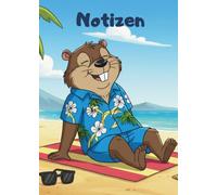 Bob der Biber - Notizbuch: Notizbuch mit 72 illustrierten Seiten