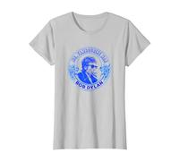 Bob Dylan Mr. Pandereta Oficial Camiseta, Mujer, Plata, M