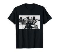 Bob Dylan y el Guitarrista de la Banda Robbie Robertson AJ Barratt Camiseta