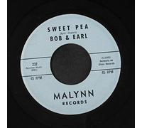 BOB & EARL - sweet pea / chains of love 45 rpm single