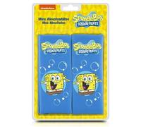Bob Esponja - 1 set de 2 mini almohadillas para niños, color azul