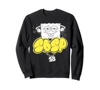 Bob Esponja Bling Diamond Gold Logo Hip Hop Rap Icon Stencil Sudadera