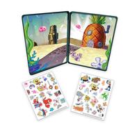 Bob Esponja - Caja de Creaciones Magn ticas - Set de Disfraces - Incluye 2 l minas de imanes combinables para disfraces con una caja de almacenam