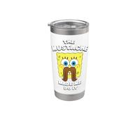 Bob Esponja El Bigote Me Hizo Hacerlo Vaso térmico de acero inoxidable de doble pared
