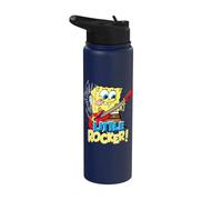 Bob Esponja Little Rocker! Stainless Steel Insulated Water Bottle