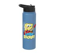 Bob Esponja Little Rocker! Stainless Steel Insulated Water Bottle