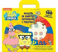 Bob Esponja. Maletín De Cuentos Actividades Y Pegatinas