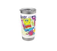 Bob Esponja nacidos para triturar! Vaso térmico de acero inoxidable de doble pared