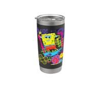 Bob Esponja nacidos para triturar! Vaso térmico de acero inoxidable de doble pared