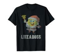 Bob Esponja Navidad como Jefe Camiseta