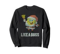 Bob Esponja Navidad como Jefe Sudadera