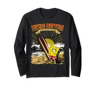 Bob Esponja Oficial de Longboard Champ Squarepants Manga Larga