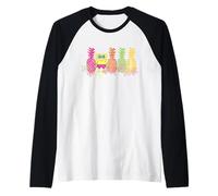Bob Esponja Oficial Squarepants Piña Camiseta Manga Raglan
