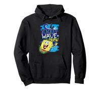 Bob Esponja Pantalones Cuadrados 90s Surf Olas Verano Diversión Deportes Retro Sudadera con Capucha