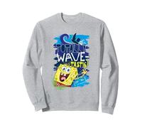 Bob Esponja Pantalones Cuadrados 90s Verano Surf Olas Divertidos Regalos Retro Sudadera