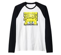 Bob Esponja Pantalones Cuadrados Bikini Bottom American Classic 90s Fun Camiseta Manga Raglan