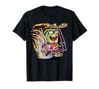 Bob Esponja Pantalones Cuadrados Bob Esponja Comic Bike Camiseta
