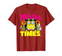 Bob Esponja Pantalones Cuadrados Good Times Party Animal 90s Classic Camiseta