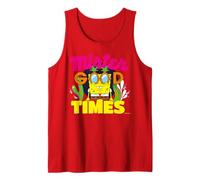 Bob Esponja Pantalones Cuadrados Good Times Party Animal 90s Classic Camiseta sin Mangas