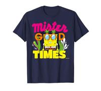 Bob Esponja Pantalones Cuadrados Good Times Party Animal Classic 90s Camiseta