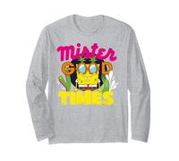 Bob Esponja Pantalones Cuadrados Good Times Party Animal Classic 90s Manga Larga