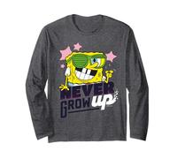 Bob Esponja Pantalones Cuadrados Never Grow Up Cool Shades Classic 90s Manga Larga
