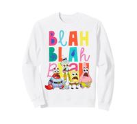 Bob Esponja Pantalones Cuadrados Patrick Crab Calamardo Blah Retro 90s Sudadera