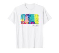Bob Esponja Pantalones Cuadrados Playa Retro Surf Patrick Estilo Verano Camiseta