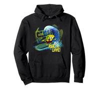 Bob Esponja Pantalones Cuadrados Ride The Wave Surfing Fun 90s Classic Sudadera con Capucha