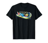 Bob Esponja Pantalones Cuadrados Surf Wave Riding Style 90s Fun Artwork Camiseta