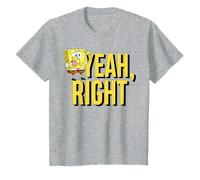 Bob Esponja Pantalones Cuadrados Yeah Right Cartoon TV Show 90s Classic Camiseta